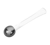 FIXOSHEE Spatule Cosmétique Mini Plastique Transparent pour Crème et Soin Visage Applicateur Doux pour Crème Contour des Yeux et Lotion Cuillère Maquillage Pratique