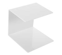 FIXOSHEE Support pour Extensions de Cils Blanc Étagère pour Coussin D’Extension Organisateur D’Outils pour Greffe de Cils Accessoire Pratique pour Salon et Usage Professionnel