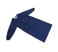 FIXOSHEE Tablier Cuisine Imperméable Et Résistant à Huile à Manches Longues Bleu Poches Pour Hommes Et Femmes Usage Ménage Et Atelier