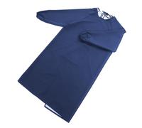 FIXOSHEE Tablier de Cuisine Imperméable à Manches Longues avec Poche Protection Huile Double Usage Dos Croisé Confortable et Facile à Entretenir pour Cuisine Jardinage et Nettoyage Bleu