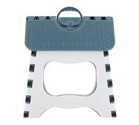 FIXOSHEE Tabouret Pliant Portable en Plastique Petit Tabouret Pliable Nordique Bleu Marchepied Léger pour Adultes pour Pêche Randonnée Jardin et Salle de Bain 1 Pièce