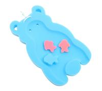 FIXOSHEE Tapis Éponge Antidérapant Bain Bébé Bleu Matelas Doux Coussin Profilé Support Tête Cou Dos Accessoires Salle De Bain Garçon Et Filles Renforcé