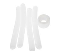 FIXOSHEE Tiges de Support d'oreille pour Chien Doberman Mousse Flexible et Ruban Adhésif Pack de Fixation pour Chiot Accessoires de Correction d'oreille Lot de 4 Set de Bâtonnets et 1 Rouleau