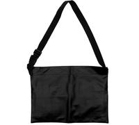 FIXOSHEE Trousse de Maquillage Professionnelle Taille Moyenne Noire Résistante à L’Eau Poches Multiples pour Maquilleurs Ceinture Réglable pour Usage Professionnel et Cours de Dessin