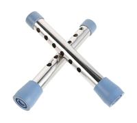 FIXOSHEE Tube pour Déambulateur et Rallonge Rechange Accessoires pour Aide Mobilité Embouts et Tubes Compatibles