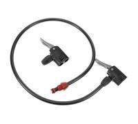 FIXOSHEE Tuyau de Rallonge pour Pompe à Vélo Résistant Au Gel Raccord Air Comprimé Embout Gonflage pour Compresseur Air Portatif Outil Vélo Pratique pour Gonflage Rapide