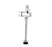 FIXOSHEE Valve de Chasse Eau Manuelle Fer Robinet de Chasse pour Toilettes Résistant Corrosion Facile à Installer pour Urinoirs et WC