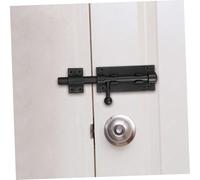 FIXOSHEE Verrou à Targette Acier Inoxydable Serrure Loquet Coulissant pour Porte Portail Placard Installation Facile et Glissement Doux