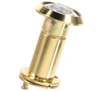 FIXOSHEE Visionneuse de Porte à Œilleton avec Couvercle Verre et Acier Inoxydable pour Portes Entrée Épaisseur Installation Facile sans Outil