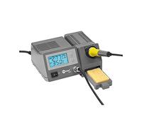 fixpoint 51098 Station de soudage numérique EP5 / Convient pour tous les travaux de soudage courants/Puissance:48 W/Affichage LCD/Plage de Température 150°- 450° / Tension: 24V / Gris