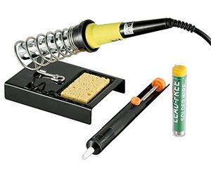 Fixpoint 51213 Set de Soudure sans Plomb avec 4 pièces, Noir