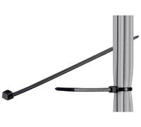 fixpoint - Attache câble - 20.3 cm - noir (pack de 100)