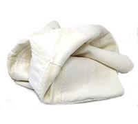 fiXte Petite peau de chamois naturelle pour nettoyage de voiture et van - 30 cm x 30 cm