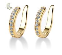 Fixura Ear Clips, Zafiller Ear Clip, Pierceless Ear Cuff, Non Piercing Cuff Cartilage Earrings for Women Man (gold)