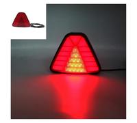 FIYFIOW Feux Arrière 3ème Feu Stop LED À Flux Dynamique, Style F1, Troisième Stroboscope Arrière Clignotant, Feu Stop Universel Pour Voiture SUV Frein Arrière(RED SHELL)