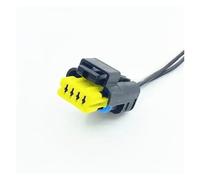 FIYFIOW Feux Arrière Douille De Feu Arrière Pour Nissan, 1 Pièce, Pour Qashqai 2008 - 2012 J10, Porte-ampoule De Feu Arrière Extérieur, Fil De Feu Stop Frein Arrière(4 pin wire)