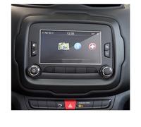 FIYFIOW Film D'écran Verre Trempé Protection pour Jeep pour Renegade 2016 2017 Protecteur D'écran Voiture Intérieur Voiture GPS Navigation Verre Trempé Écran Film Protection Accessoires
