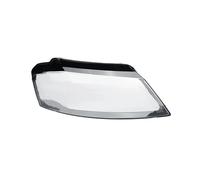 FIYFIOW Lentille Clair Phare Pour A3 Pour 8P Pour S-line Pour S3 Pour RS3 Pour Facelift Tous Les Modèles 2008-2012 Couvercle Lentille Phare Avant Voiture Abat-jour Transparent(Droit)