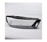 FIYFIOW Lentille Clair Phare Pour Q7 2016 2017 2018 2019 Couvercle Lentille Phare Avant Voiture Abat-jour En Verre Coque Étui Lampe Transparent(La gauche)