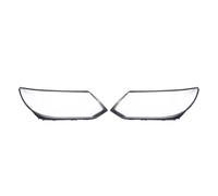 FIYFIOW Lentille Clair Phare Pour VW Pour Tiguan 2013 2014 2015 2016 2017 Voiture Phare Avant Lumière Verre Lentille Étui Abat-jour Coque Couverture(Pair)