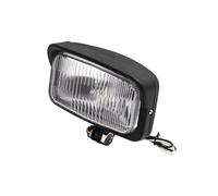 FIYFIOW Projecteur De Moto pour Dixie Universal 6v 45W Moto Chrome Phare Assemblage Lampe Rectangulaire 39-2-1-06