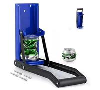 FIYSON Presse à canettes 2 en 1 avec décapsuleur, canettes écrasées de 16 oz, presse-canettes de bière mural, outil de recyclage de 500 ml pour canettes de boissons en aluminium, canettes de bière et