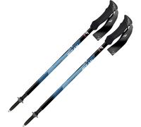 Fizan - Bâtons de trekking - Compact Blue en Aluminium - Bleu Bleu