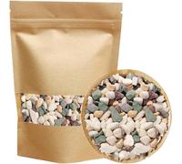 Fizdoqg Pierres décoratives 900 g - Pierres décoratives blanches pour vases, petites pierres décoratives pour pot de fleurs, aquarium, plantes succulentes, aménagement paysager, maison et jardin