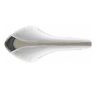 Fizik Arione CX Carbon - Carbone tressé 7x9 - Blanc avec rayures blanches brillantes