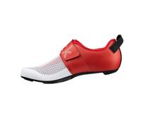Fizik Chaussures de Cyclisme Transiro Hydra pour Homme, Blanc/Rouge, 39.5 EU