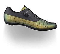 Fizik Hommes R4 Overcurve Chaussures de vélo, Iridescent Green Black, 46.5 EU
