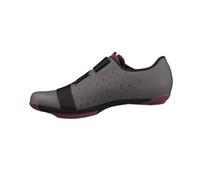 Fizik Mixte Terra Powerstrap X4, Gravel Clip-in Comfortable Shoes Chaussures de Cyclisme, Anthracite/Raisin, 42 EU