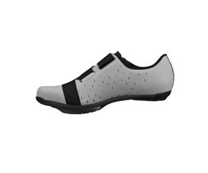Fizik Mixte Terra Powerstrap X4, Gravel Clip-in Comfortable Shoes Chaussures de Cyclisme, Noir/Gris, 43 EU