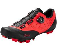 Fizik Mixte Vento Overcurve X3 Chaussures de Cyclisme, Rouge/Noir, 42 EU