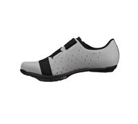 Fizik Mixte X4 Terra Powerstrap Chaussures de Cyclisme, Noir/Gris, 45.5 EU