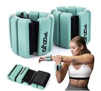 Fizyo Ensemble de poids réglable en silicone pour la cheville et le poignet 2 pièces Parfait pour le fitness, la course, le yoga, le Pilates, la rééducation, la piscine pour les jambes, les hommes