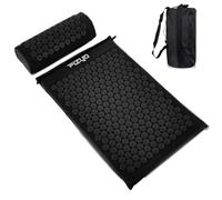 FIZYO Tapis Acupression avec Coussin, Tapis Anti Stress Dos Nuque | 7830 pointes d’acupression pour favoriser la détente, la récupération et le bien-être, tapis de fleurs acupression