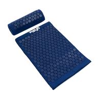 Fizyo Tapis d'acupression avec coussin - Kit de soulagement naturel de la douleur, du stress et de la tension, massage du dos, du cou et des épaules, stimulation circulatoire, régénération musculaire
