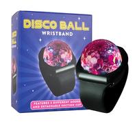 Fizz Creations Bracelet boule disco comprend 4 modes différents, batterie rechargeable et ventouse pour le placer n'importe où. Commencez la fête avec une boule disco portable.