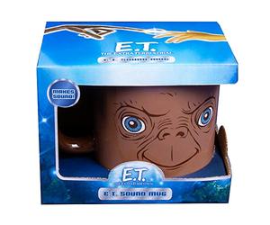 Fizz Creations E.T. The Extra-Terrestrial Sound Mug. Plays E.T. Home Phone Sound When Placed Down. Novelty Drinks Cup. 255ml Capacity. Officially Licensed Universal Classics Merchandise.