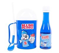 Fizz Creations Slush Puppie Coffret cadeau avec tasse et sirop sans sucre Bleu framboise 300.00 ml (Lot de 1)