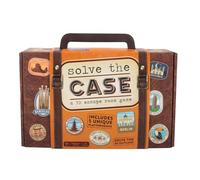 Fizz Creations Solve The Case Escape Room Game. L'expérience ultime de l'évasion emballée dans une valise portable. Comprend 5 jeux uniques. 1 joueur et plus. À partir de 12 ans. 1 heure de lecture.