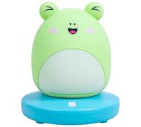 Fizz Creations Lampe d'ambiance en silicone souple Squishmallows Wendy The Frog USB ou piles