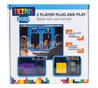 Fizz Creations Jeu TV Plug&Play Tetris Duel – 2 joueurs, 2 manettes sans fil, clé TV – Officiel