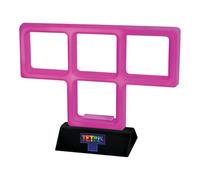 Fizz Creations Tetris Lampe néon T Tetrimino Violet Lampe de jeu rétro | Sous licence officielle | Alimentée par USB | Lampe de bureau colorée et lumineuse avec base ou option de montage mural.