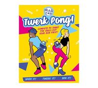 Fizz Creations Twerk Pong Le jeu de fête original et hilarant pour faire trembler vos fesses. Jeux familiaux. rivalisez avec des amis. Jeux de fantaisie amusants. Grands jeux d'enterrement de vie de