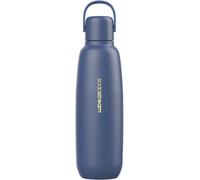 Fizz&go Cool Bouteille Isotherme En Acier Inoxydable 0,9l Pour Machine À Eau Pétillante Et SodaDouble ParoiGarde Au Froid Jusqu'à 12h Snap & LockCompatible Lave-VaisselleVert Menthe