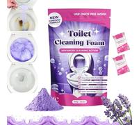 Fizzclean Fizzclean Nettoyant pour toilettes, mousse de nettoyage Insta-Action Fizzclean, mousse moussante sans contact pour toilettes propres et étincelantes sans effort (1, 1 pièce)