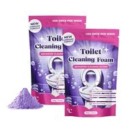 Fizzclean Lot de 2 mousses nettoyantes pour WC - Élimine les taches en profondeur - Pour des toilettes propres et éclatantes sans effort