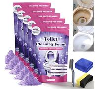 Fizzclean Lot de 3 nettoyeurs de canalisation extrêmement puissants, mousse de toilettes à action instantanée Fizzclean pour rendre les toilettes lumineuses et fraîches
